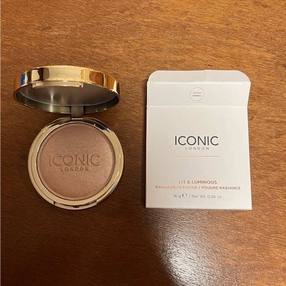 NEW IN BOX ICONIC LONDON Lit and Luminous Baked Highlighter - Picture 5 of 6